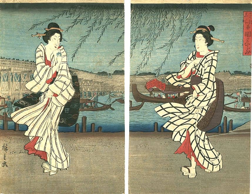 Estampes et Geishas; Mémoires d’une geisha