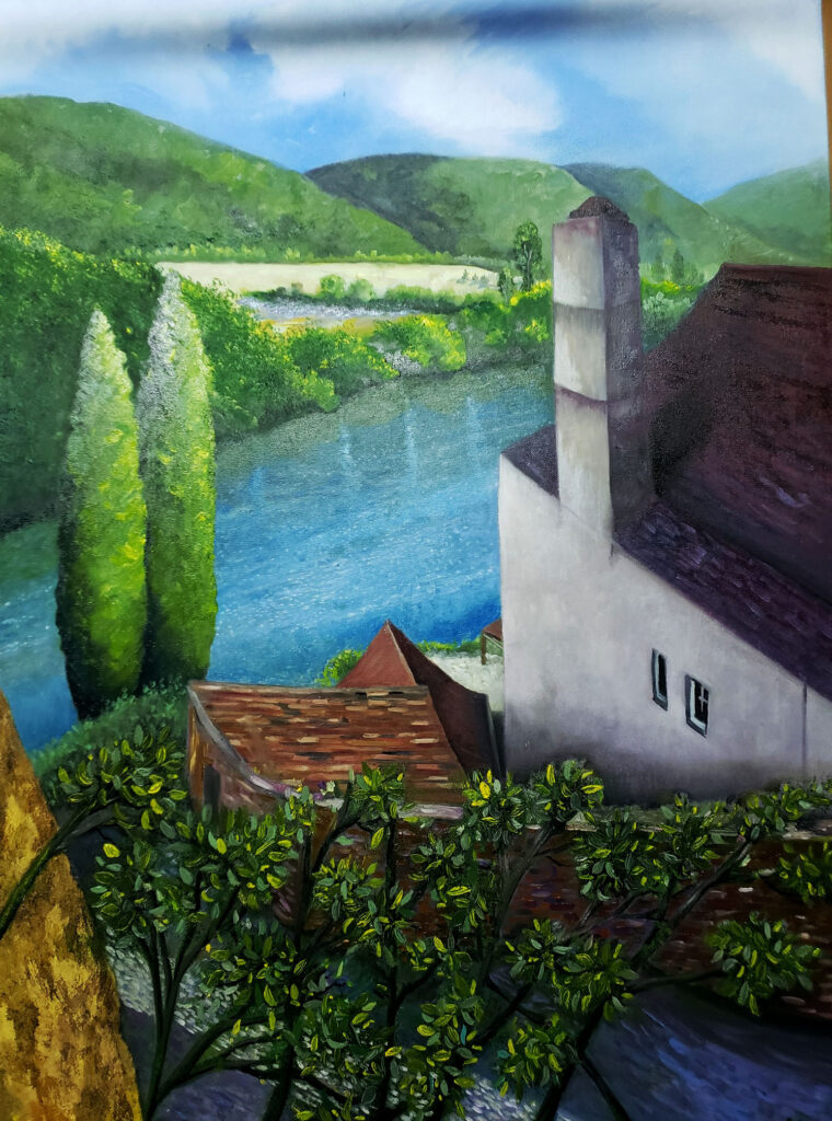 Sur les rives de la Dordogne, en Périgord noir